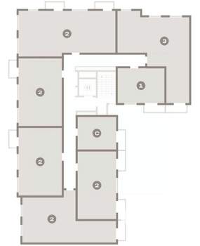 2-к квартира, вторичка, 56м2, 4/9 этаж