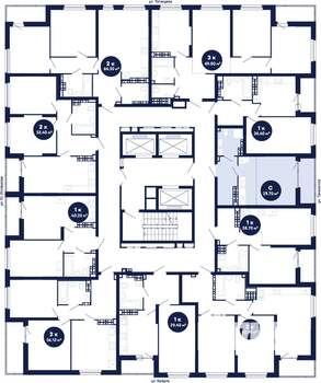 Студия квартира, сданный дом, 30м2, 20/21 этаж