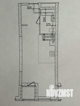 Студия квартира, вторичка, 32м2, 19/25 этаж