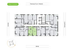 1-к квартира, вторичка, 40м2, 11/17 этаж