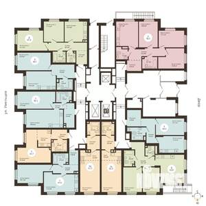 3-к квартира, сданный дом, 76м2, 1/25 этаж
