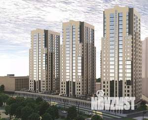 2-к квартира, строящийся дом, 47м2, 12/24 этаж