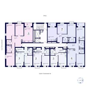 1-к квартира, вторичка, 38м2, 6/18 этаж