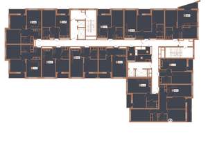 1-к квартира, вторичка, 42м2, 23/31 этаж