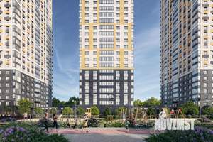 1-к квартира, строящийся дом, 41м2, 4/30 этаж