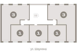 1-к квартира, вторичка, 37м2, 4/15 этаж