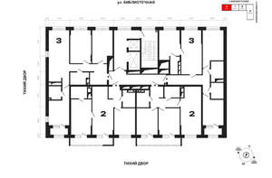 2-к квартира, вторичка, 68м2, 4/25 этаж