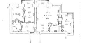 3-к квартира, вторичка, 97м2, 2/9 этаж