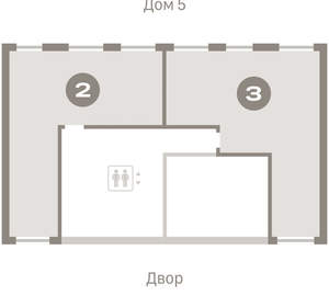 2-к квартира, вторичка, 73м2, 9/9 этаж