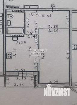 1-к квартира, вторичка, 46м2, 9/29 этаж