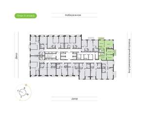 3-к квартира, вторичка, 81м2, 3/24 этаж