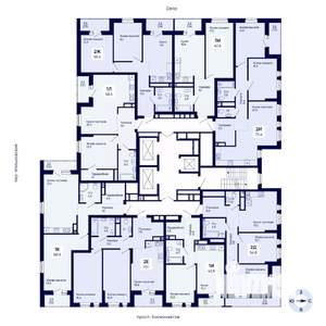 1-к квартира, вторичка, 58м2, 17/18 этаж