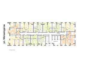 2-к квартира, строящийся дом, 65м2, 11/26 этаж