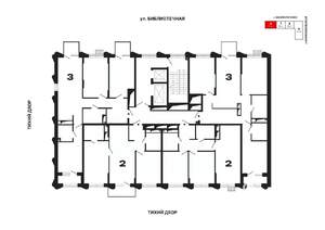 3-к квартира, вторичка, 91м2, 7/25 этаж
