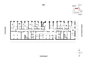 1-к квартира, вторичка, 52м2, 1/31 этаж