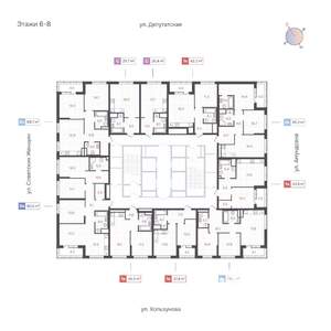 Студия квартира, вторичка, 26м2, 8/31 этаж