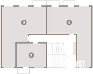 3-к квартира, вторичка, 85м2, 3/9 этаж