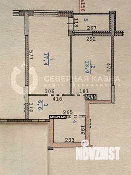 1-к квартира, вторичка, 41м2, 10/17 этаж