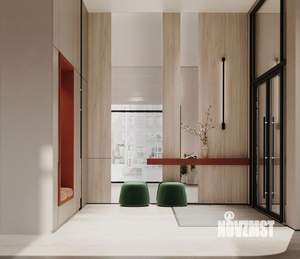 2-к квартира, строящийся дом, 45м2, 6/29 этаж