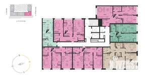 3-к квартира, вторичка, 75м2, 4/22 этаж