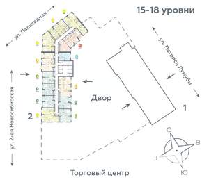 3-к квартира, вторичка, 61м2, 15/24 этаж