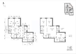 3-к квартира, вторичка, 100м2, 9/26 этаж