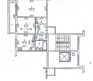 2-к квартира, вторичка, 42м2, 8/9 этаж