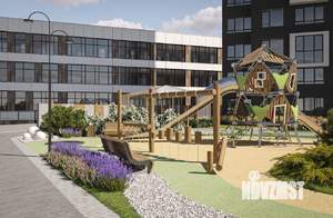 2-к квартира, строящийся дом, 64м2, 21/26 этаж