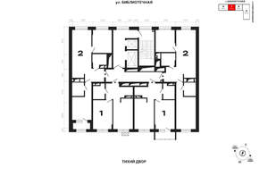1-к квартира, вторичка, 44м2, 6/25 этаж
