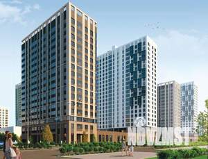 2-к квартира, строящийся дом, 44м2, 6/16 этаж