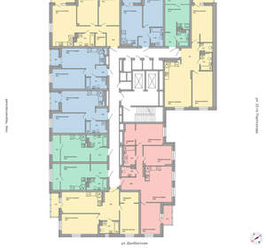 1-к квартира, вторичка, 41м2, 12/21 этаж