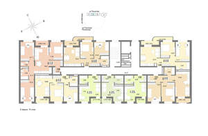 2-к квартира, вторичка, 50м2, 10/22 этаж