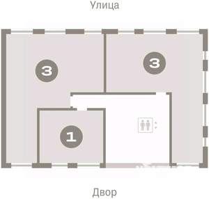 3-к квартира, вторичка, 82м2, 3/7 этаж
