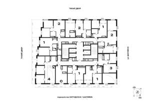 1-к квартира, вторичка, 45м2, 29/29 этаж