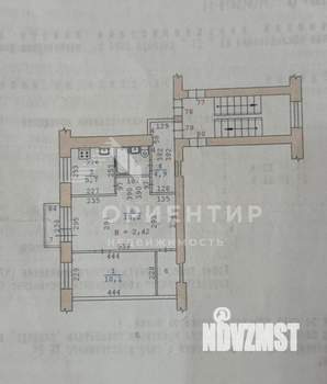 2-к квартира, вторичка, 44м2, 5/5 этаж
