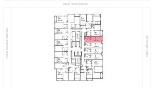 Студия квартира, вторичка, 29м2, 13/25 этаж